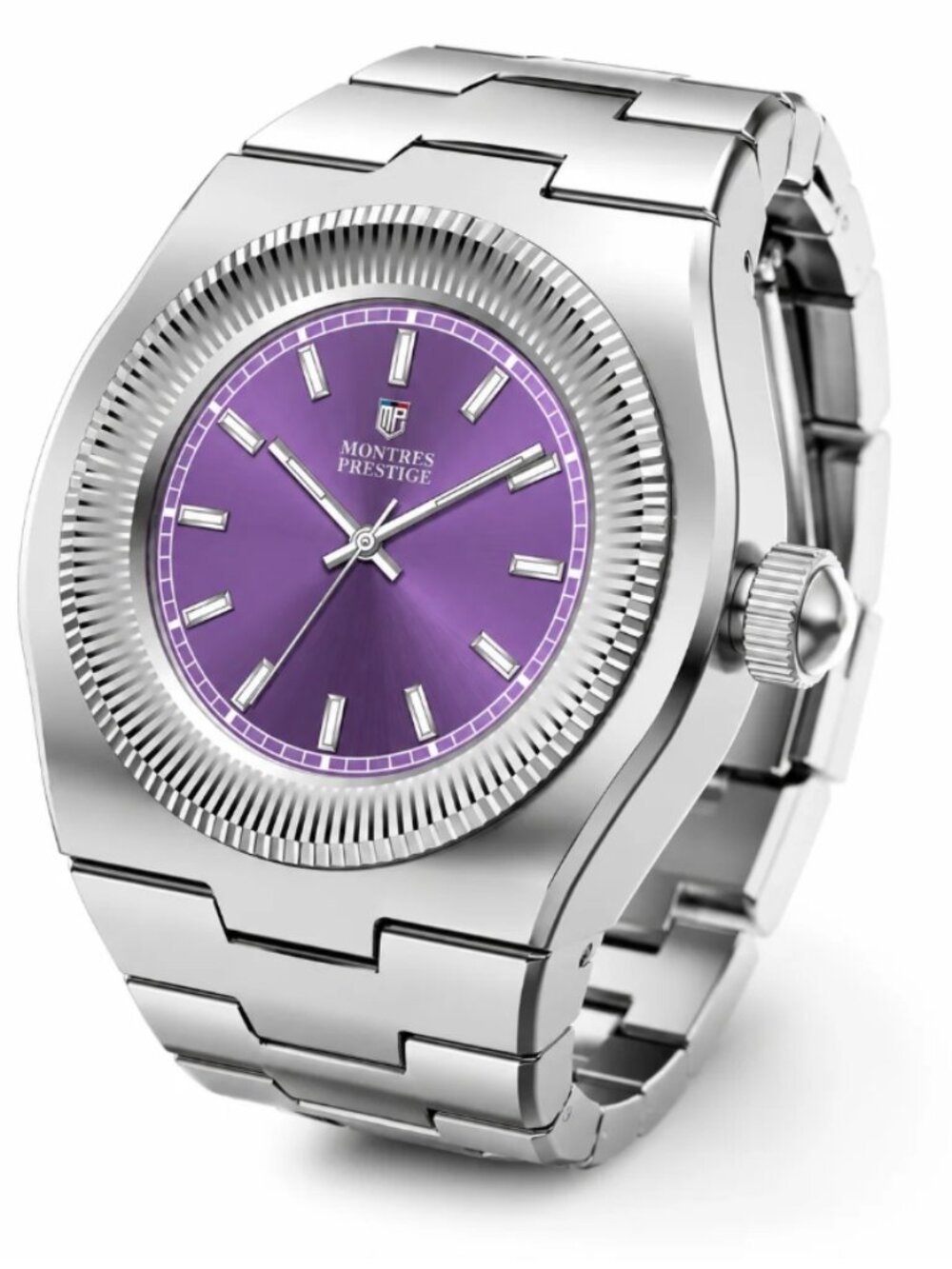 Montres Prestige Mini Ring Watch Women's Watch - 19.5mm, Silver (MPW-0384)